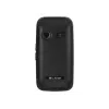 Telemóvel dobrável para seniores BLOW S24 preto com botão SOS, teclas grandes, dual-SIM, câmara, rádio FM, lanterna, base de carregamento