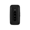 Telemóvel dobrável para seniores BLOW S24 preto com botão SOS, teclas grandes, dual-SIM, câmara, rádio FM, lanterna, base de carregamento