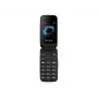 Telemóvel dobrável para seniores BLOW S24 preto com botão SOS, teclas grandes, dual-SIM, câmara, rádio FM, lanterna, base de carregamento