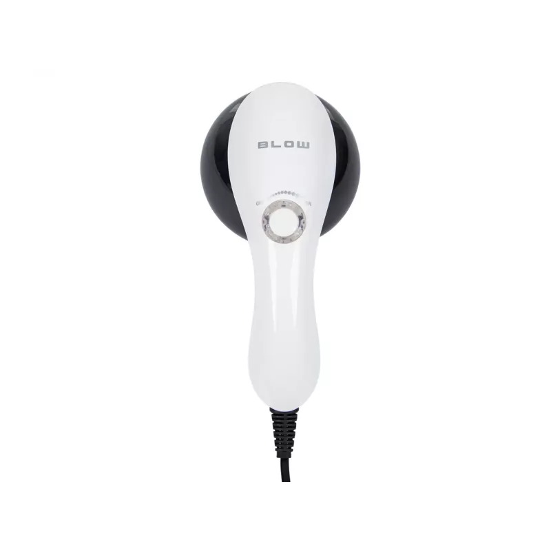 Massageador anticelulite BLOW SILK com calor infravermelho e 4 acessórios substituíveis, branco/lilás