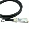 BLUELAN 400G QSFP112 cabo de cobre de ligação direta, 1m, compatível com Supermicro CBL-NTWK-0912-QSFP-1 CBL-NTWK-0912-QSFP-1-BL
