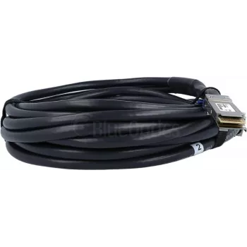 BlueLAN Compatível Juniper 720-128729 Cabo Direct Attach Breakout 400GBASE-CR8 QSFP-DD para 2x200GBASE-CR4 QSFP56 Passivo, 2m, AWG26