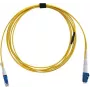 Cabo de patch de fibra ótica duplex BlueOptics CS-UPC para LC-UPC monomodo OS2 4m amarelo LSZH