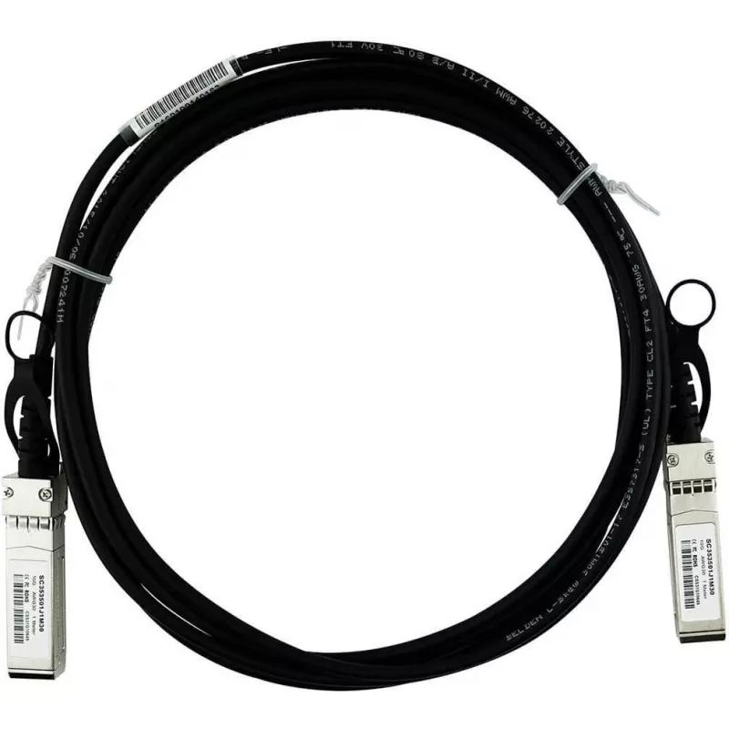 BlueOptics Cabo Direct Attach DAC SFP+ BlueLAN compatível com Hirschmann SFP-10-DAC-4m, 5m, AWG24