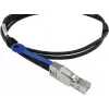 BLUEOPTICS Cabo híbrido MiniSAS BlueLAN compatível com HPE 716189-B21, 4x Mini-SAS (SFF-8088) para 4x Mini-SAS HD (SFF-8644), AWG30, 1 metro (716189-B21-BL)