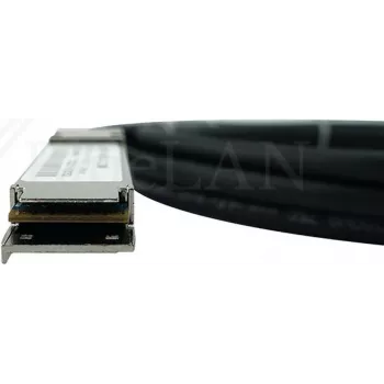 BlueOptics Cabo Direct Attach QSFP BlueLAN compatível com MikroTik Q+DA0003, 40GBASE-CR4, 30AWG, 3m