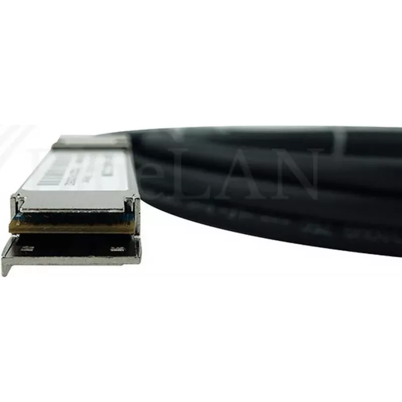 BlueOptics Cabo Direct Attach QSFP BlueLAN compatível com MikroTik Q+DA0003, 40GBASE-CR4, 30AWG, 3m
