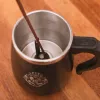 Caneca com colher de auto-mistura Harry Potter BlueSkyStudios 350 ml preta