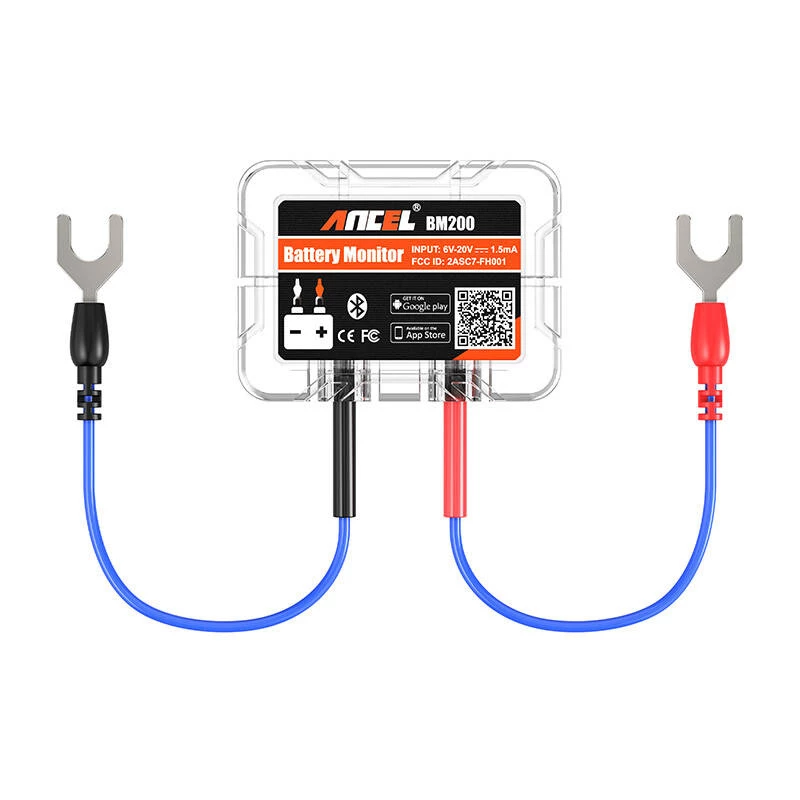 Testador de bateria Bluetooth ANCEL BM200 6-20V DC
