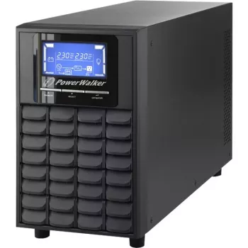 Bluewalker PowerWalker VFI 2000C LCD UPS - 1600W / 2000VA - Online Double Conversion - 4x IEC C13 - USB e RS-232 - Torre