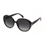 Óculos de sol de mulher em forma de olho de gato BLUMARINE SBM864-61700F Preto brilhante Cinzento degradê 61mm