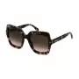 BLUMARINE Óculos de sol de mulher SBM836S5301GQ - armação oversized square butterfly, lente cinzenta degradê, proteção UV400