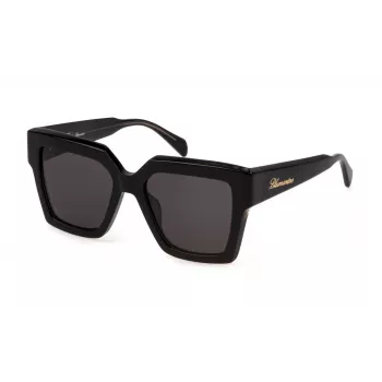 Óculos de sol BLUMARINE mulher SBM859-53099A castanho Havana borboleta armação de acetato com lentes de policarbonato castanhas degradê 53/18/135 mm UV400