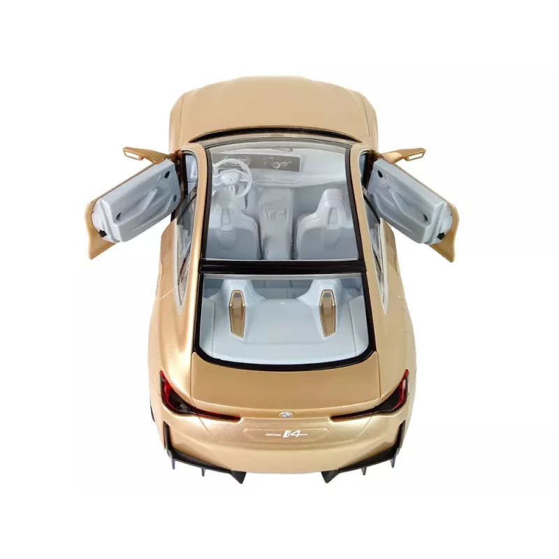 BMW I4 Carro RC com controlo remoto Rastar dourado 1:14