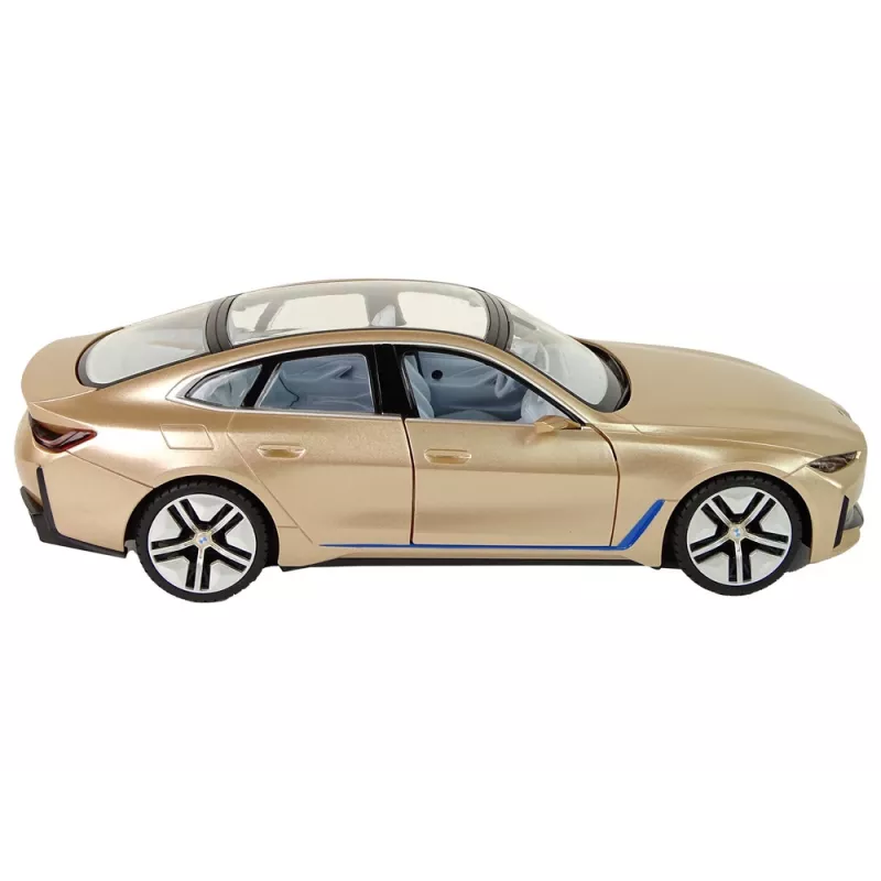 BMW I4 Carro RC com controlo remoto Rastar dourado 1:14