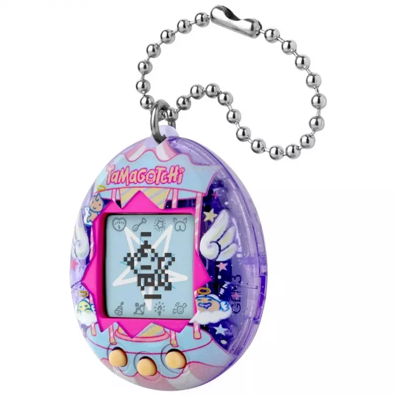 BND Tamagotchi Original - Angel Carousel Brinquedo animal de estimação virtual, branco