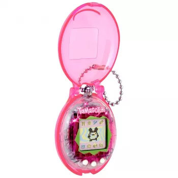 Tamagotchi Original Virtual Pet BND com capa protetora - rosa