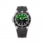 Bobroff BF0002i-BFSTN Relógio analógico de quartzo de homem 42mm preto aço inoxidável
