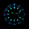Relógio de quartzo analógico unissexo BOBROFF BF0007 41mm caixa de aço inoxidável mostrador preto bracelete de pele