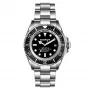Relógio de quartzo analógico de homem BOBROFF BF001 44mm bracelete de couro preto