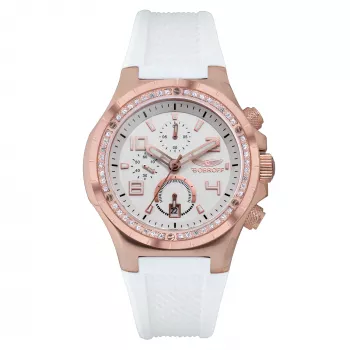 BOBROFF BF1002L25 relógio unissexo analógico de quartzo 43mm caixa de aço inoxidável bracelete de pele preta