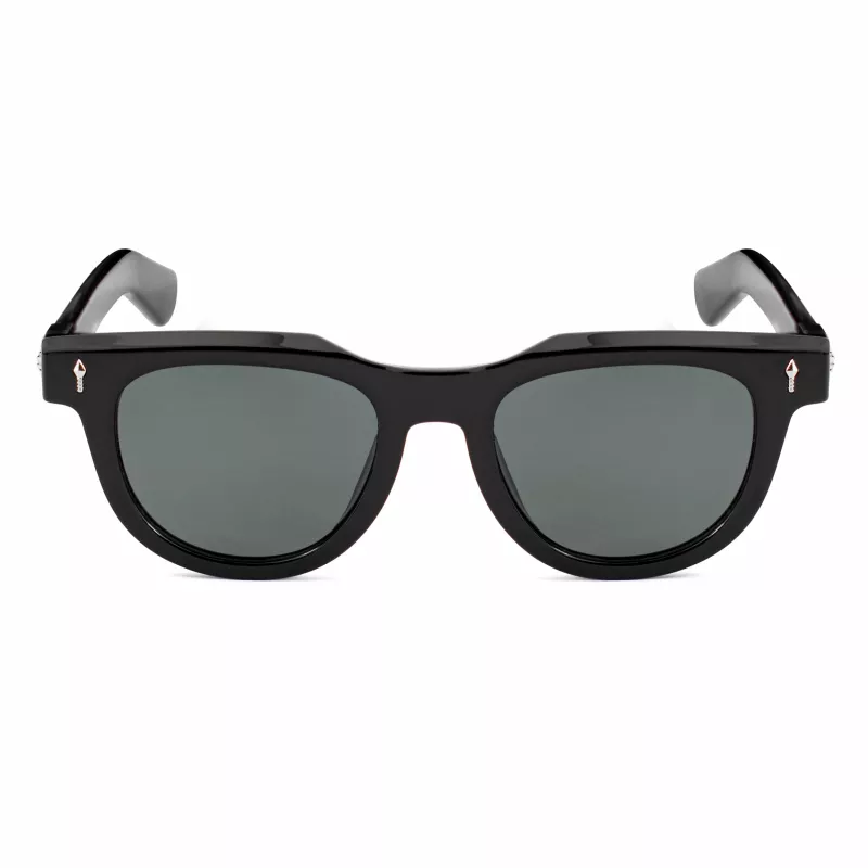 BOBROFF BFG0011-C1 Óculos de sol unissexo - Armação clássica de plástico de aro completo com proteção UV400
