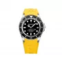 Relógio de quartzo analógico BOBROFF MAN BF0001-BFSTA 44mm mostrador azul aço inoxidável