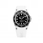 Relógio de quartzo analógico BOBROFF MAN BF0001-BFSTB 44mm pele preta