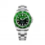 BOBROFF MAN BF0002J1bv Relógio de Quartzo Analógico 44mm Pele Preta