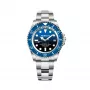 BOBROFF MAN BF0003ba Relógio analógico de quartzo 42mm mostrador preto bracelete de pele