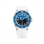 BOBROFF MAN BF0003baBFSTB 42mm relógio analógico de quartzo com mostrador preto e bracelete de pele