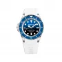 Relógio de pulso de homem BOBROFF MAN BF0003ibaBF 42mm analógico de quartzo - mostrador preto, bracelete de couro