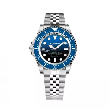BOBROFF MAN BF0003ibaBFST 42mm relógio analógico de quartzo