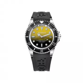 BOBROFF MAN BF0008-BFSTN Relógio analógico de quartzo 44mm aço inoxidável