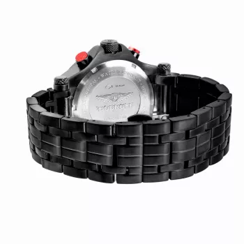 BOBROFF MAN BF1001M41M 44mm relógio de quartzo de aço inoxidável