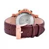 BOBROFF MAN BF1001M65 relógio analógico de quartzo 44mm mostrador preto bracelete de pele