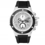 BOBROFF MAN BF1002M20 relógio analógico de quartzo 43mm mostrador preto bracelete de pele