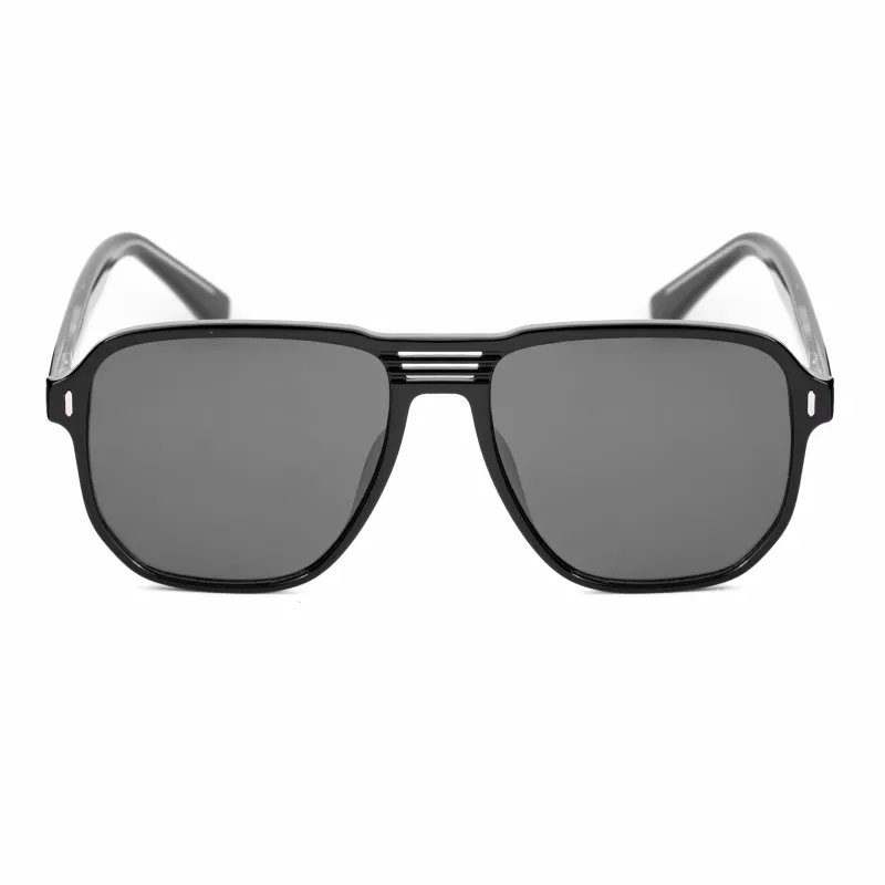 Óculos de sol BOBROFF MAN BFG0003-C1 - proteção UV400, lentes de policarbonato, largura da lente 56 mm