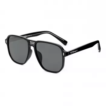 Óculos de sol BOBROFF MAN BFG0003-C1 - proteção UV400, lentes de policarbonato, largura da lente 56 mm