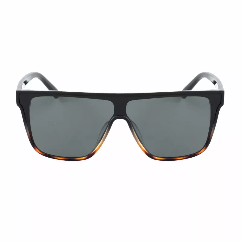BOBROFF Óculos de sol de homem BFG0032-G11P, retangulares, polarizados - preto/cinzento