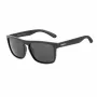 BOBROFF Óculos de Sol Retangulares Polarizados de Homem BFG0033-S05P - Armação Preta, Lentes Cinzentas, 57-18-138 mm