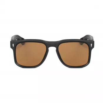 Óculos de sol de homem BOBROFF com design quadrado BFG0016-C2 52mm preto