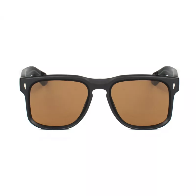 Óculos de sol de homem BOBROFF com design quadrado BFG0016-C2 52mm preto
