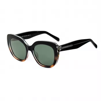 Óculos de sol de mulher BOBROFF BFG0001-C2P - lentes cinzentas, armação em plástico, proteção UV400