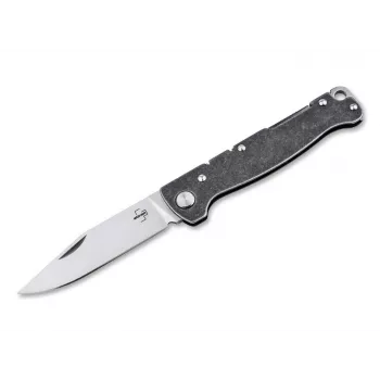 Böker Plus Atlas Faca Backlock Clippoint