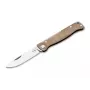 Boker Plus Atlas Brass Navalha dobrável lâmina D2 Frame Lock EDC