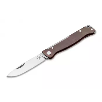 Böker Plus Atlas Copper faca D2 slipjoint lâmina 70mm