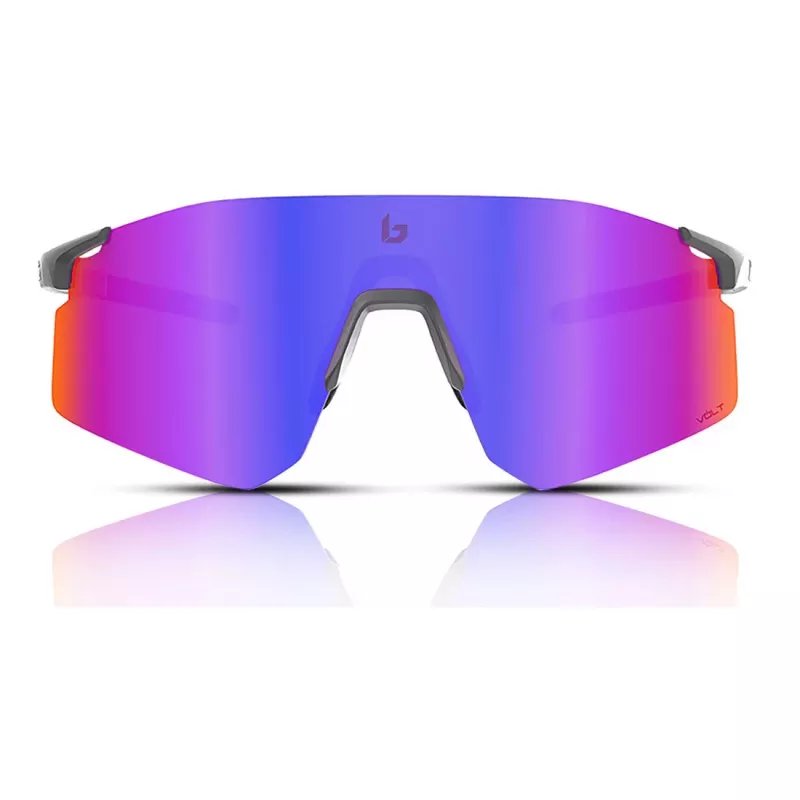 Óculos de sol Bolle Bolt 2.0 unissexo BS057001-S preto mate TNS cinzento lente 64-17-130