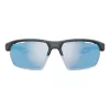 Óculos de sol unissexo Bolle Bolt 2.0 BS058005-S preto mate lente cinzenta 66/15/130 mm