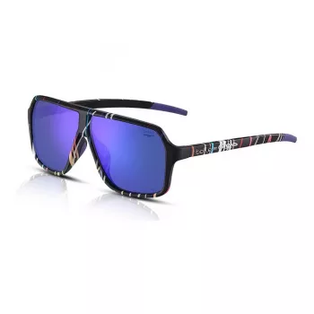 Bolle BS030008 Óculos de sol unissexo - armação preta mate, lentes cinzentas - 60/10/140 mm